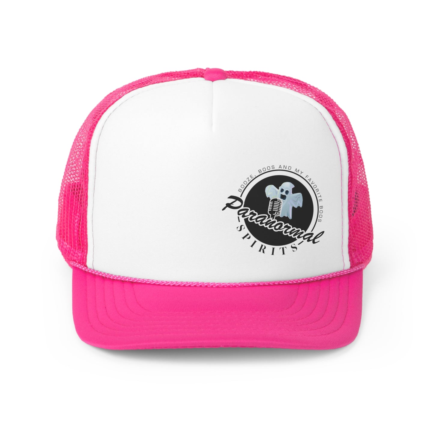 Boozie's Trucker Caps.  Pink, Green, Black or Patriotic Red, White and Blue. 'Merica!